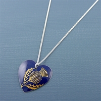 Picture of Thistle Round Heart Pendant