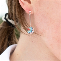 Picture of Lotus Stud and Drop Earrings