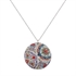 Picture of Lotus Disc Necklace