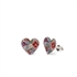 Picture of Lotus Heart Studs 