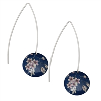 Picture of Jasmine Long Disc Earrings