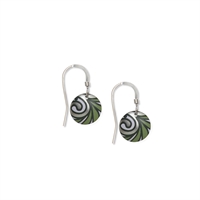 Picture of Nova Green Small Round Earrings 