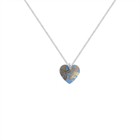 Picture of Kyoto Sky Small Heart Necklace 