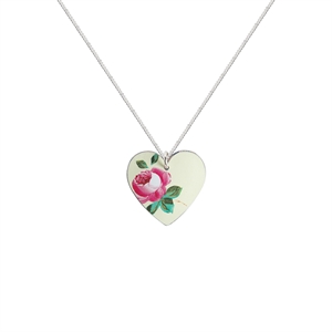 Picture of Rosie Pink Heart Necklace 