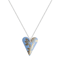Picture of Kyoto Sky Slim Heart Necklace 