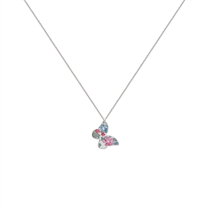 Picture of Daphne Floral Butterfly Necklace