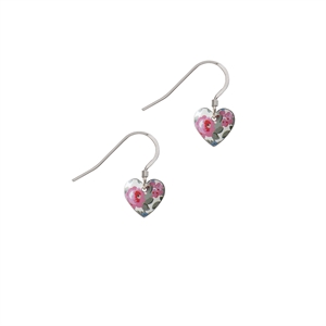 Picture of Daphne Floral Small Heart Earrings 