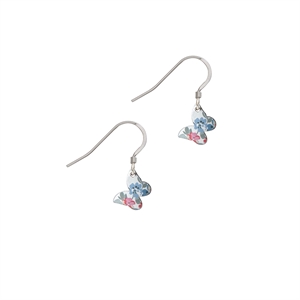 Picture of Tiny Daphne Floral Butterfly Earrings 